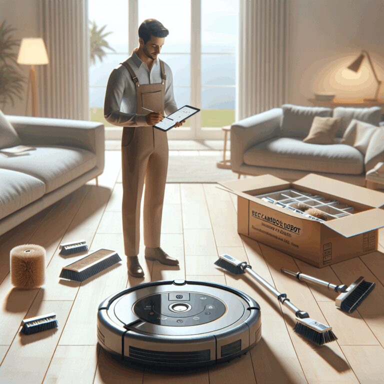 Cuida tu iRobot Roomba con práctica y eficiencia: recambios, reparación y trucos fáciles