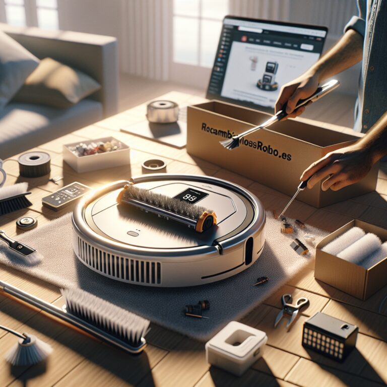 Roomba sin sorpresas: mantenimiento sencillo, recambios confiables y reparación experta