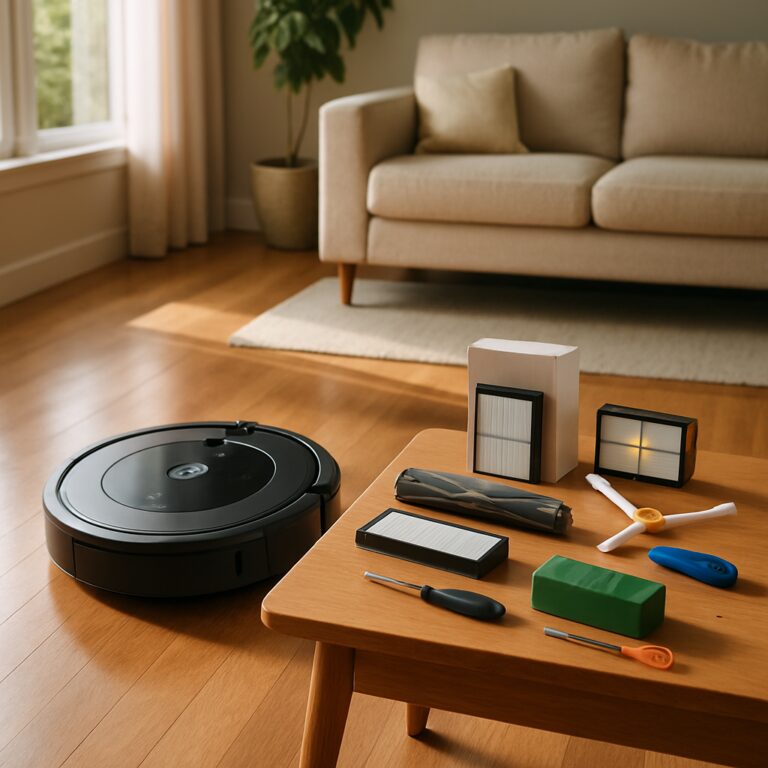 Guía práctica sobre robots aspiradores iRobot Roomba: mantenimiento, recambios y reparación en España