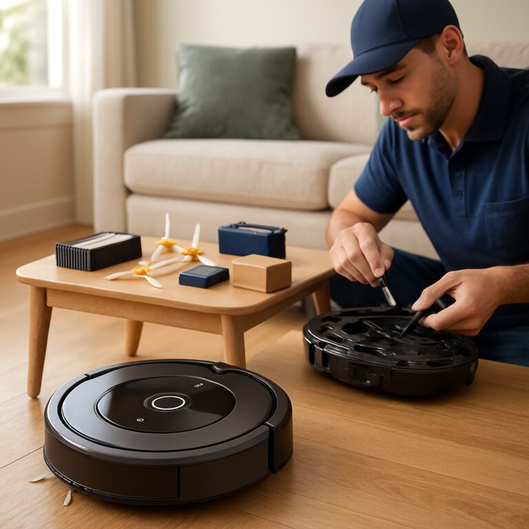 iRobot Roomba: guía práctica de mantenimiento, recambios y reparación en España